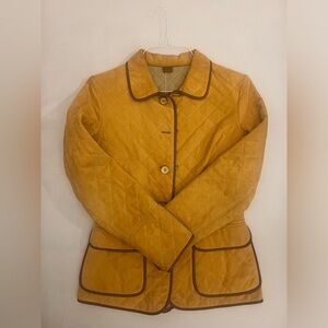 Artico Sheepskin Leather Quilted Jacket